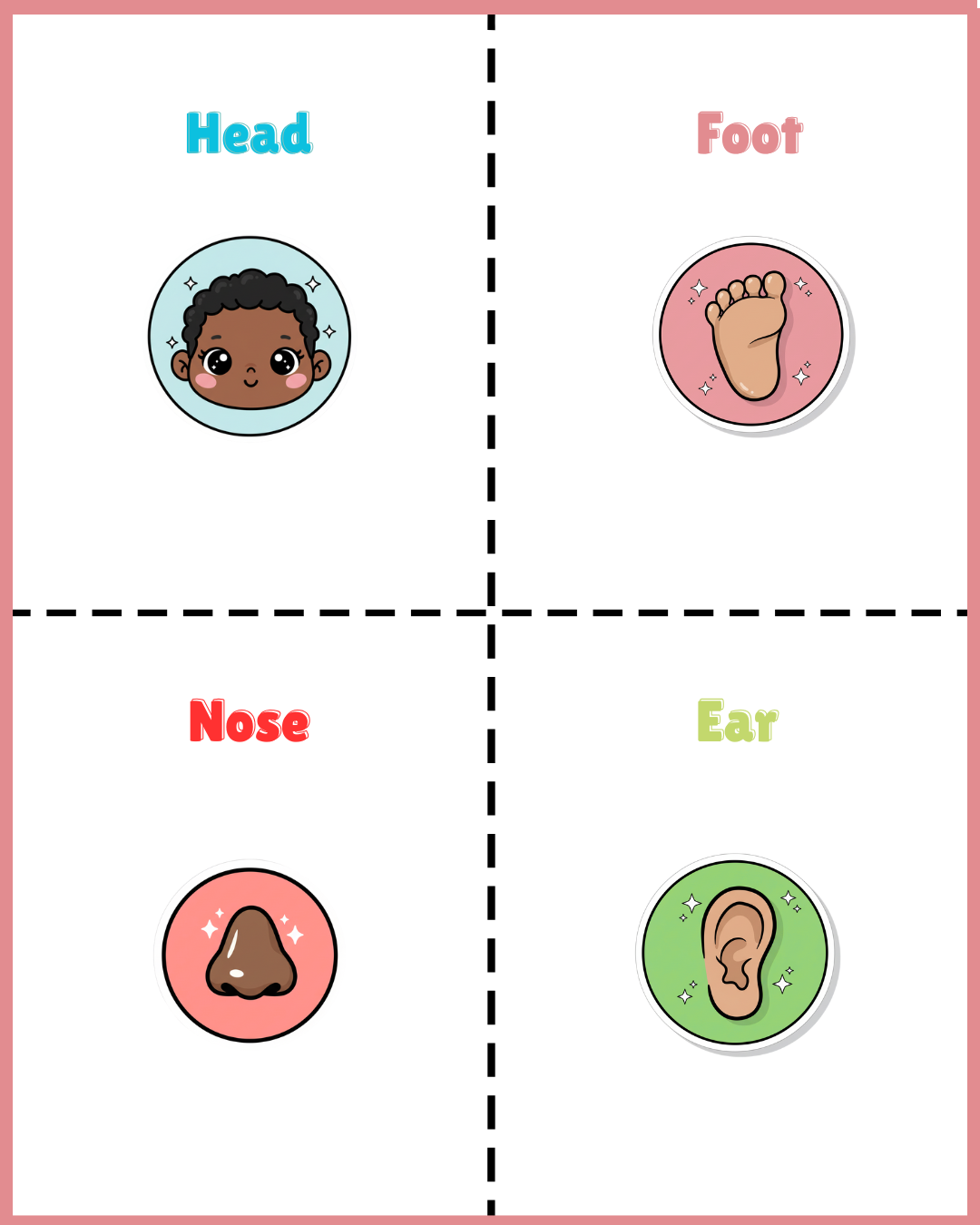 Flashcards: Body Parts