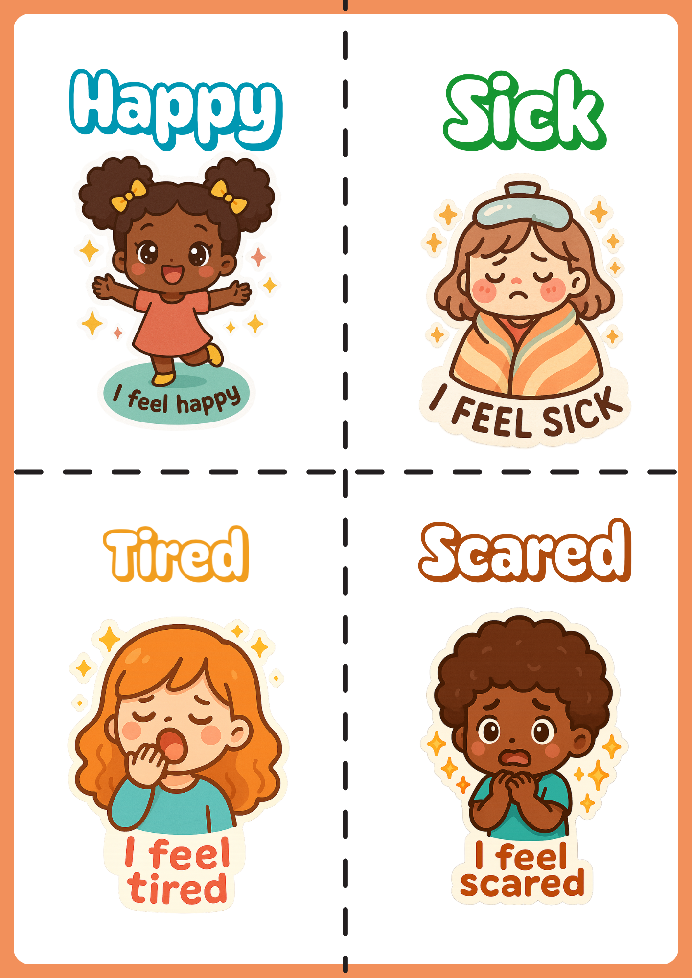 Flashcards: Emotions