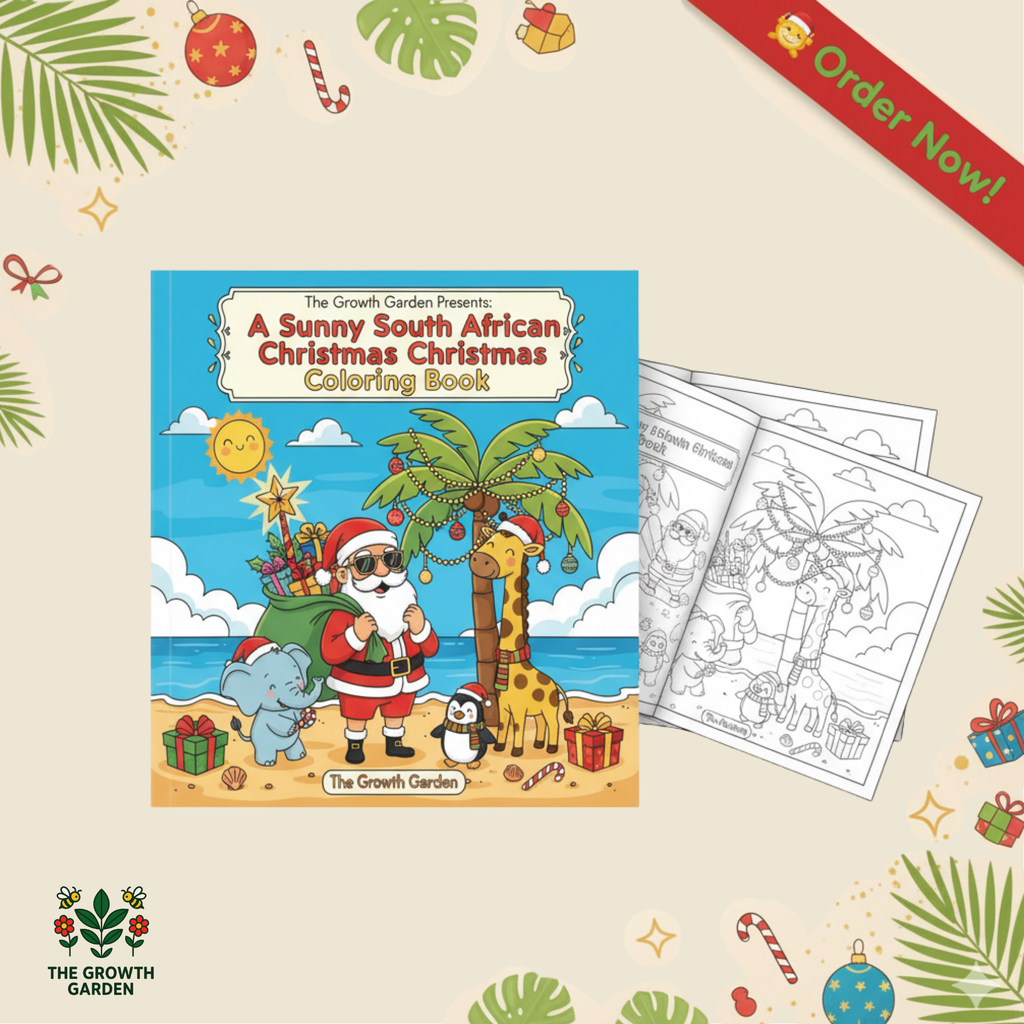 A Sunny South African Christmas Coloring Book